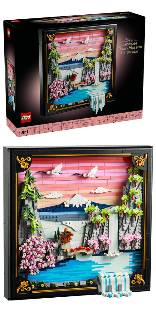 31218 LEGO ART Japansk landskab med kirsebærblomster