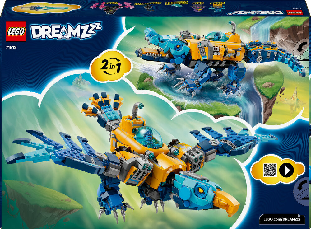 71512 LEGO DREAMZzz Krokodille-ubåd
