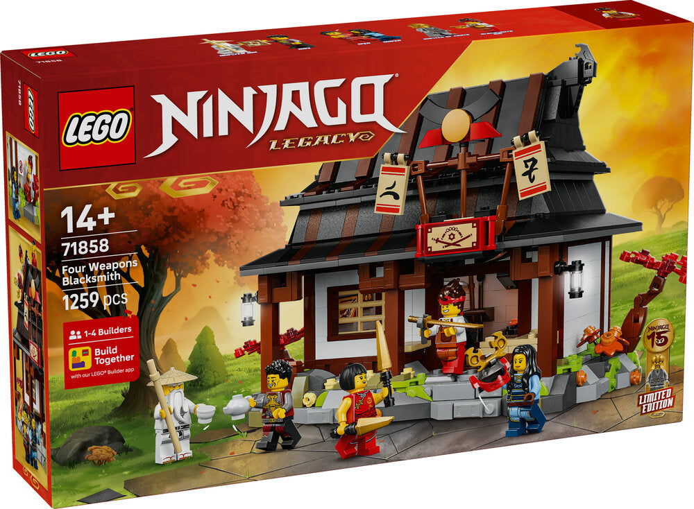 71858 LEGO Ninjago De Fire Våben-smedjen – 15-års jubilæum