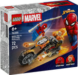 76335 LEGO Super Heroes Marvel Spider-Man mod Ghost Rider på motorcykel