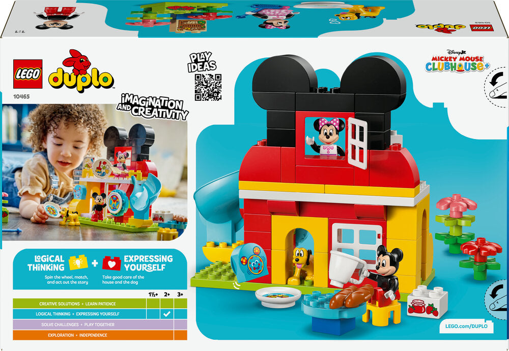 10465 LEGO DUPLO Disney™ Mickeys klubhus med Minnie og Pluto