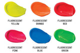 Basics acrylic colour set 6x118ml fluorescent row