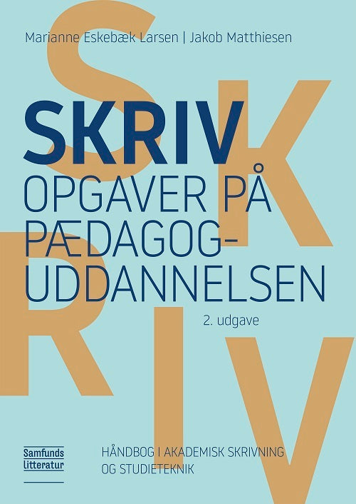 D1 Skriv opgaver på pædagoguddannelsen