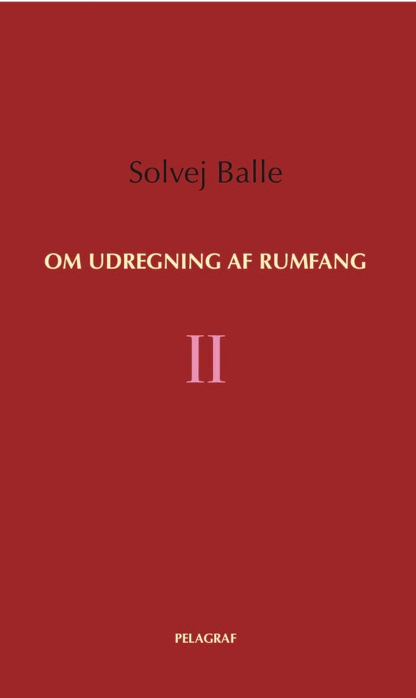 D1 Om udregning af rumfang II