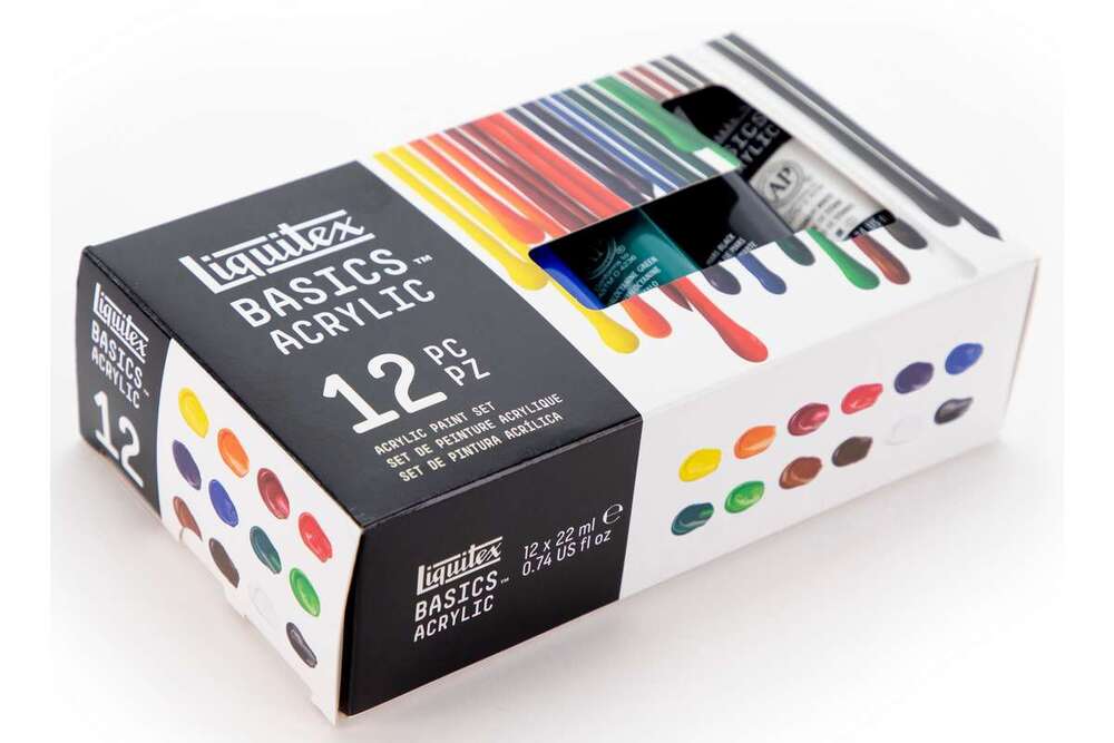 Basics acrylic set 12x22ml