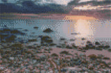 Diamond Art Solnedgang/Vand 20X30Cm