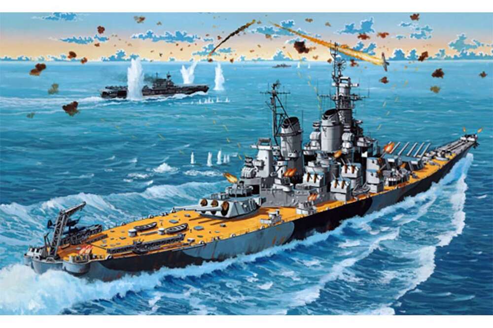 USS New Jersey 1:1200