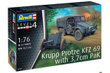 Krupp Protze KFZ 69 with 3,7cm Pak 1:76