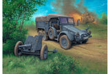 Krupp Protze KFZ 69 with 3,7cm Pak 1:76
