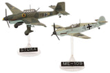Messerschmitt Bf109E & Junkers Ju87B Stuka 1:144