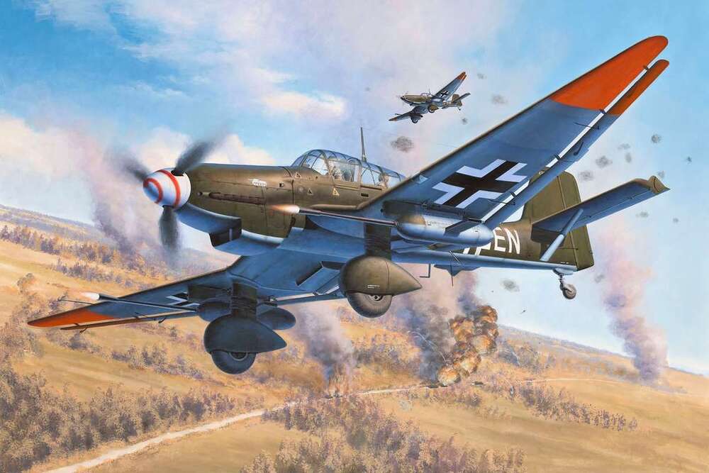 Starter Kit Junkers Ju87 G/D Tank Buster 1:72