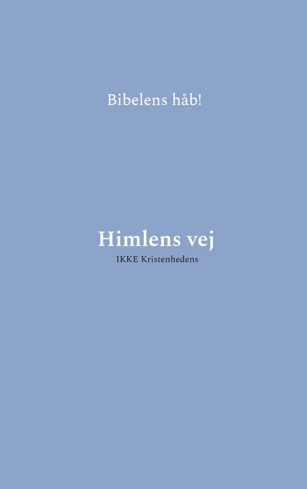 Bibelens håb!