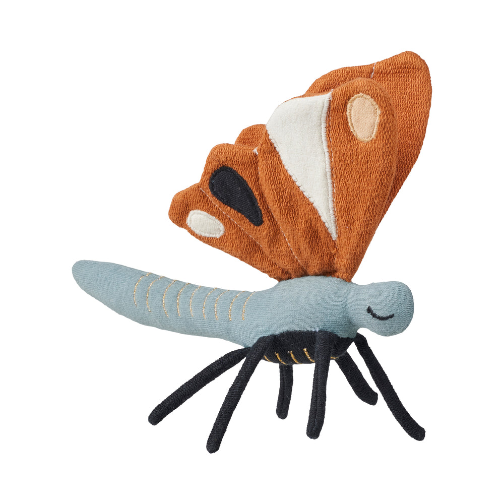 Rattle - Butterfly - Cinnamon