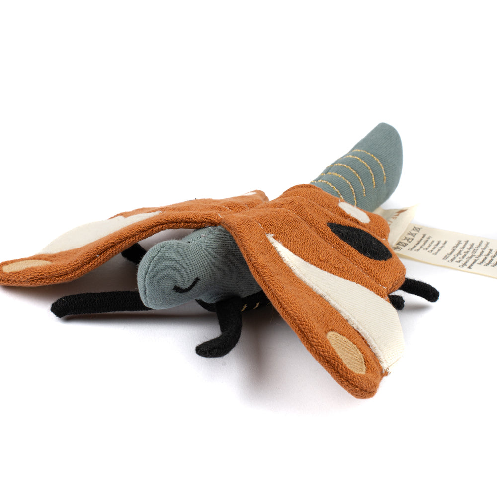 Rattle - Butterfly - Cinnamon