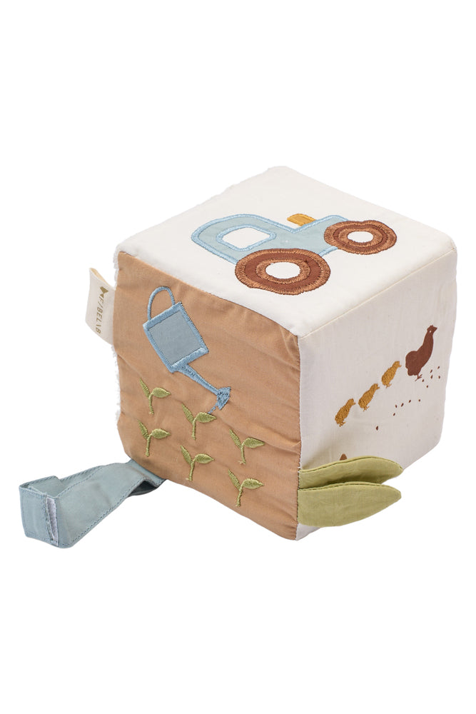 Fabric Cube - Little Farm