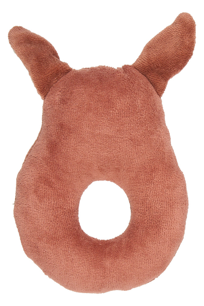 Rattle - Bunny - Ash Rose