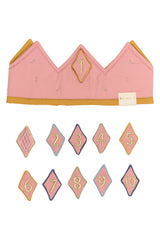 Birthday Crown with Numbers - Ash Rose