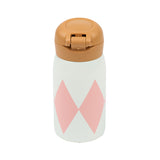 Water Bottle - Harlekin - Ash Rose