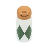 Water Bottle - Harlekin - Deep lichen green