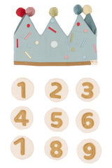 Celebration Crown Blue Mix - Birthday