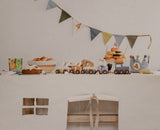 Garland Blue Mix - Birthday