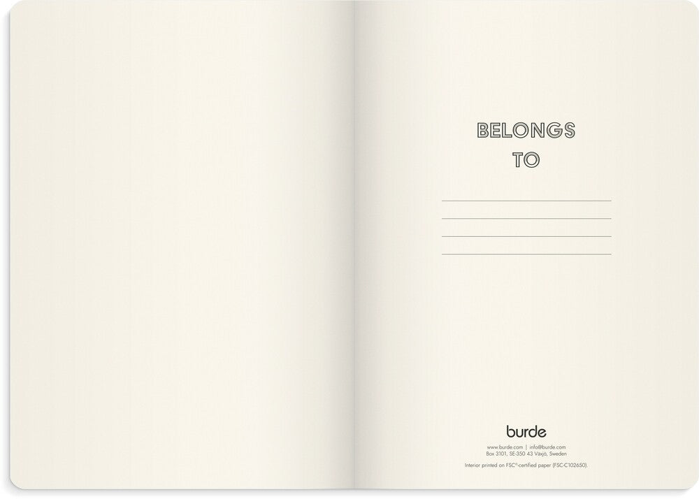 Notesbog Deluxe A5 Smooth Beige