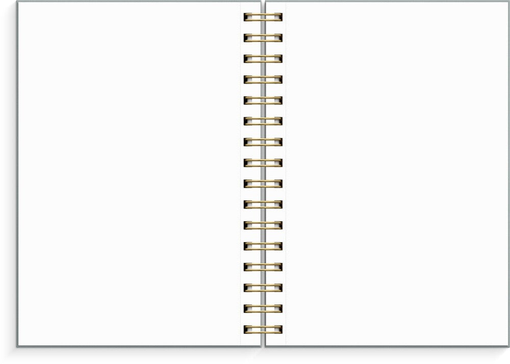 Notesbog Blank A5 Tiles