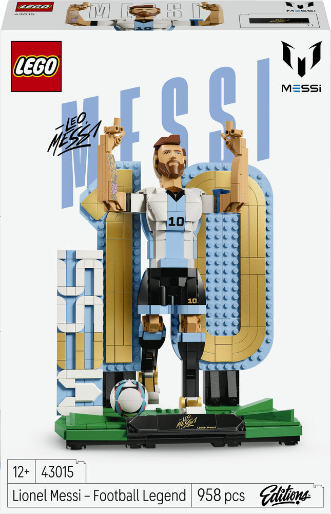 LEGO Editions Football 43015 Lionel Messi – fodboldlegende