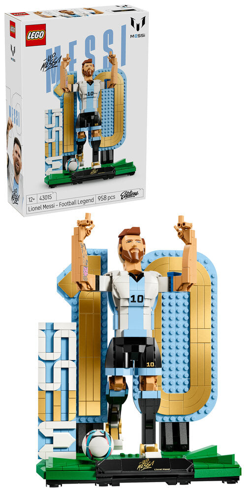LEGO Editions Football 43015 Lionel Messi – fodboldlegende