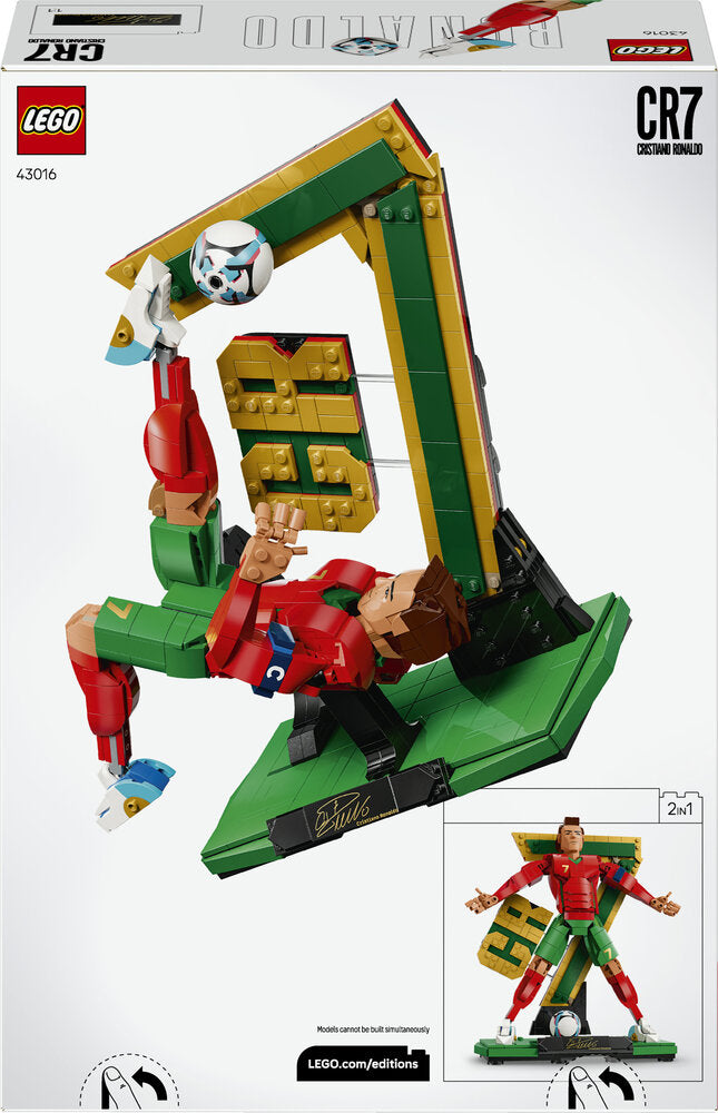 LEGO Editions Football 43016 Cristiano Ronaldo – fodboldlegende