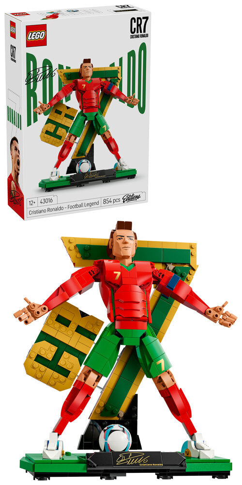 LEGO Editions Football 43016 Cristiano Ronaldo – fodboldlegende