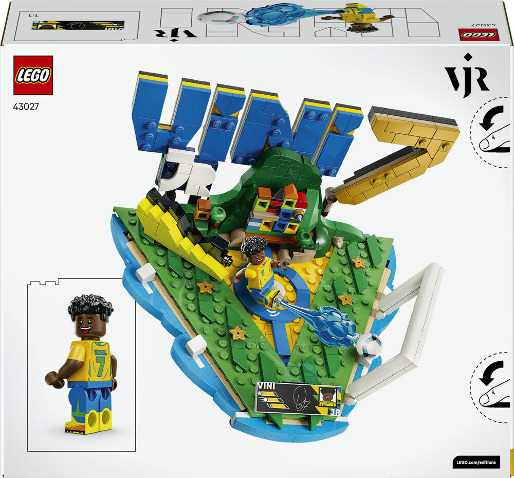 LEGO Editions Football 43027 Vini Jr. – fodboldhøjdepunkter