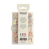 Perler æske pastel/former ass farver inkl. nål/tråd