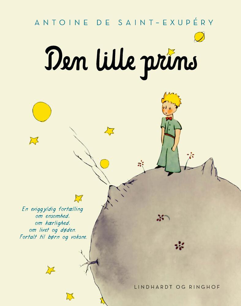 D1 Den lille prins, lys, indbundet m. smudsomslag