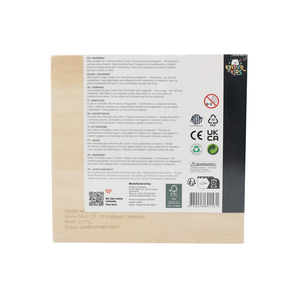 Kinder and Kids Magnettal
