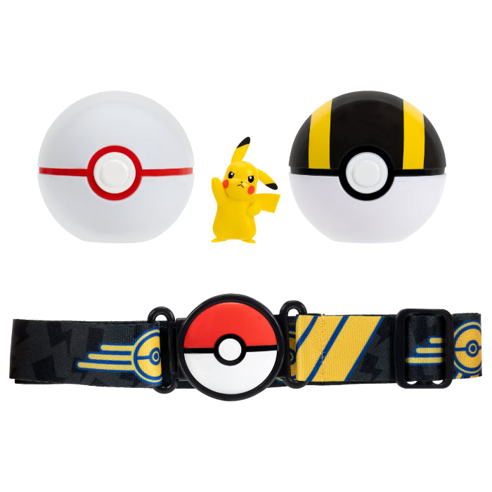 Pokemon clip n go belt set Pikachu