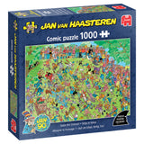 Jan Van Haasteren puslespil med 1000 brikker Seize the Cheese!