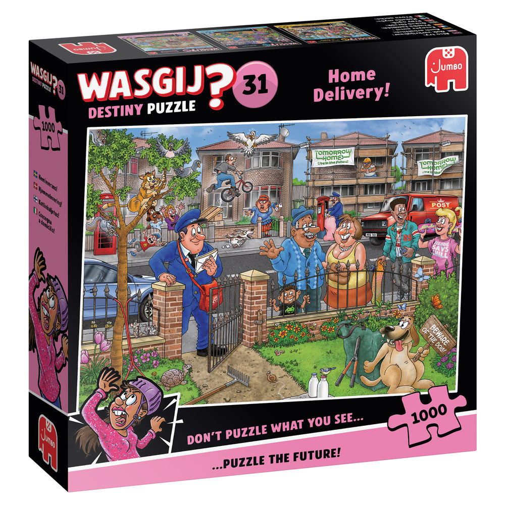 Puslespil Wasgij Destiny 31  Home Delivery! 1000 brikker