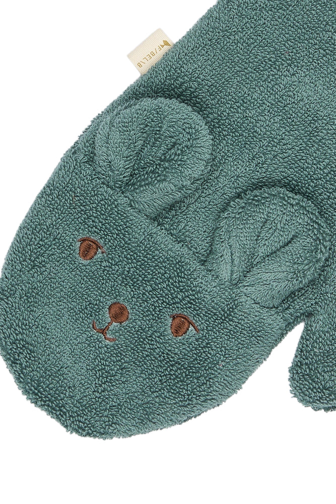 Bath Mitts - 2 pack - Bear and Bunny - Wood Thrush