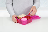 Madkasse Sistema Bento Cube Lunch pink 1,25L