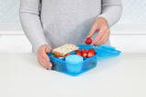 Madkasse Sistema Bento Cube Lunch blå 1,25L