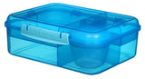 Madkasse Sistema Bento Lunch blå 1,65L