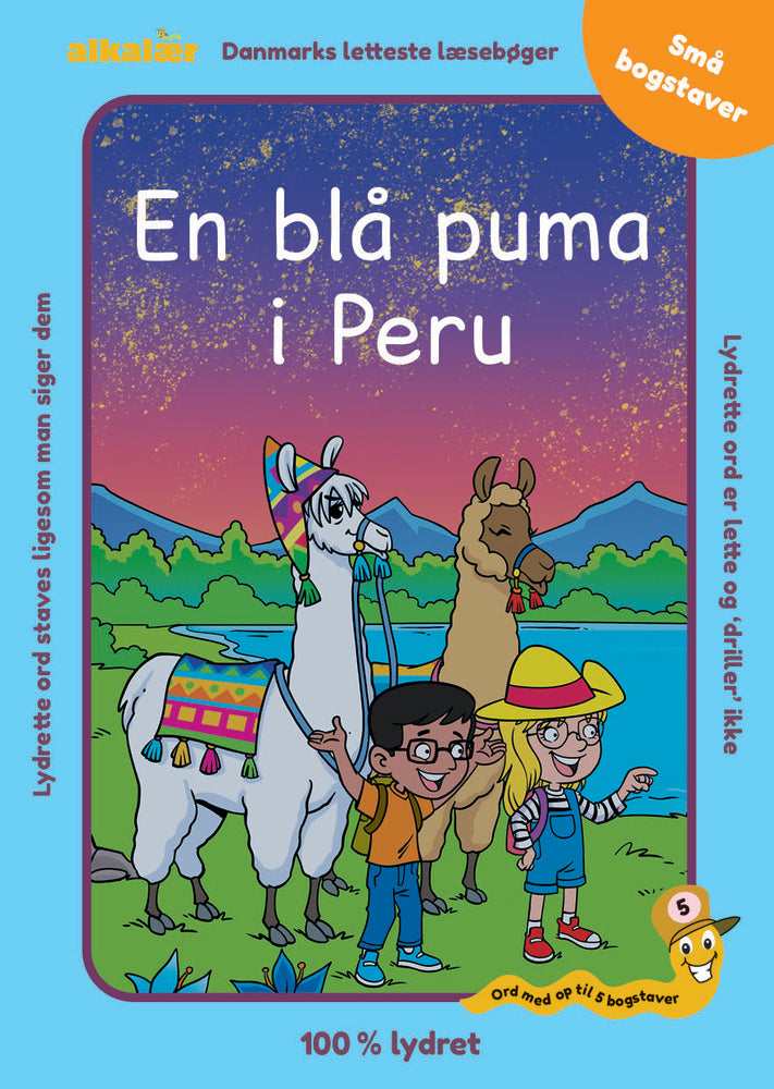 En blå puma i Peru