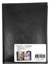 Fotoalbum sort til 40 billeder