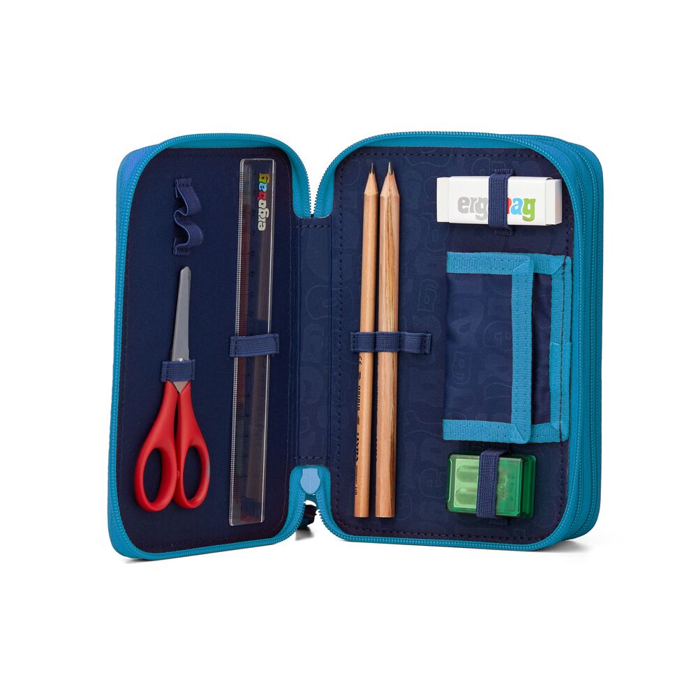 Penalhus ergobag Maxi 3-DELT M/INDHOLD Bearassic Garden