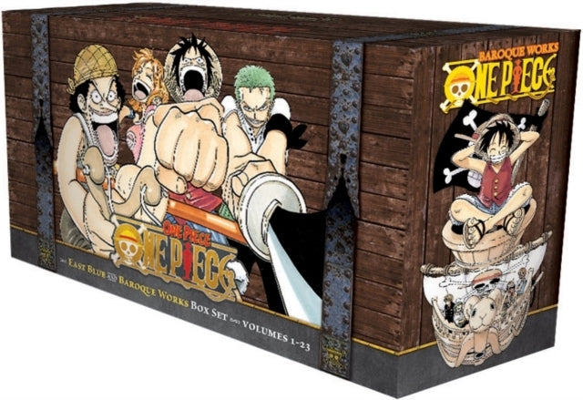 D1 One Piece Box Set 1: East Blue and Baroque Works Volumes 1-2