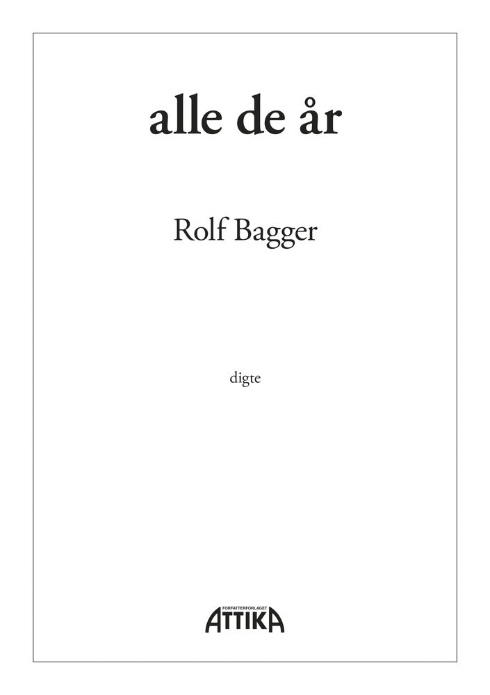 alle de år