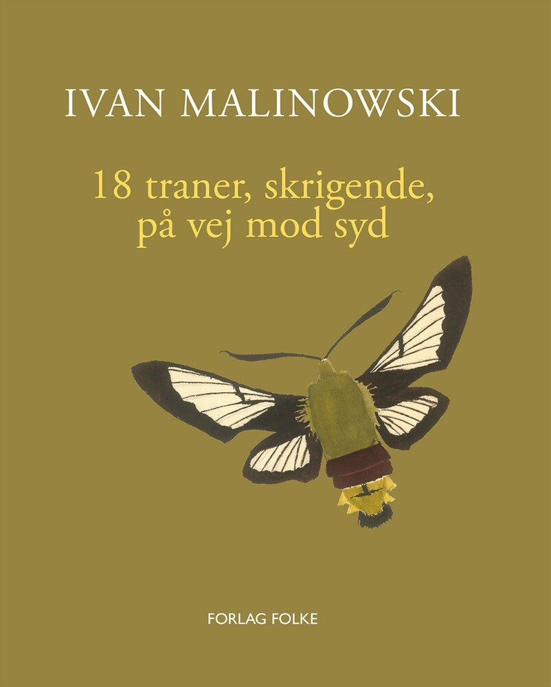 18 traner, skrigende, på vej mod syd