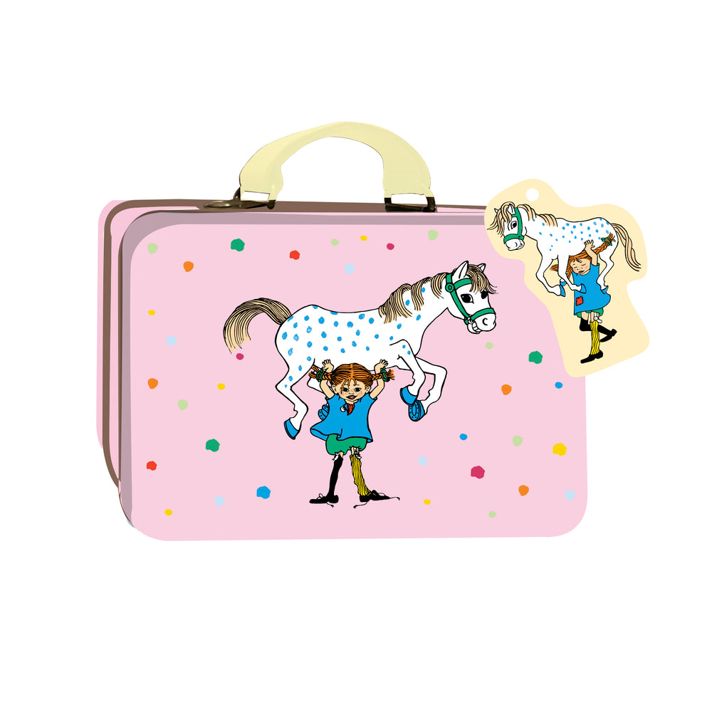 Pippi - Lille tin kuffert - Pink