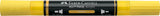 Multimarker Akryl Faber Castell SP 108 Yellow m. 2 spids